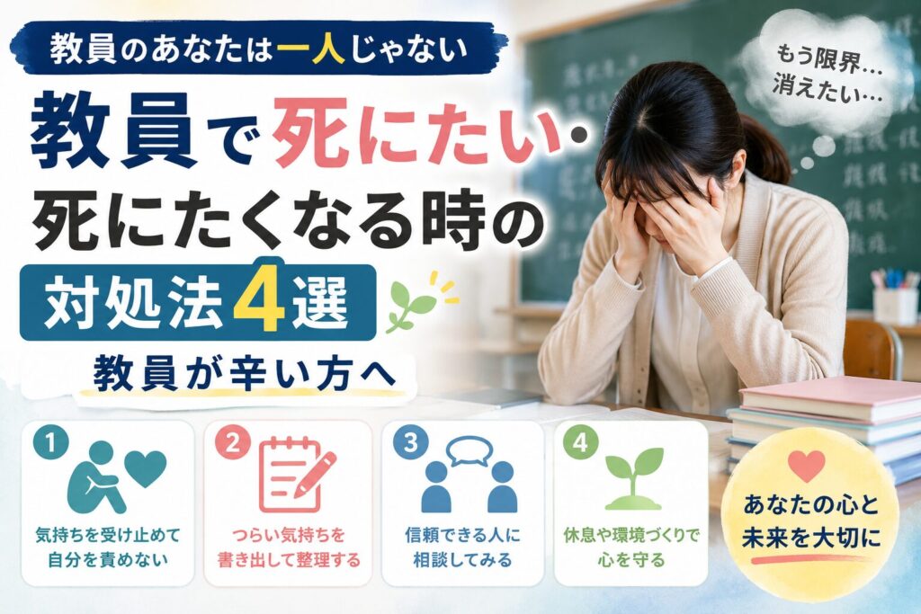 教員で死にたい